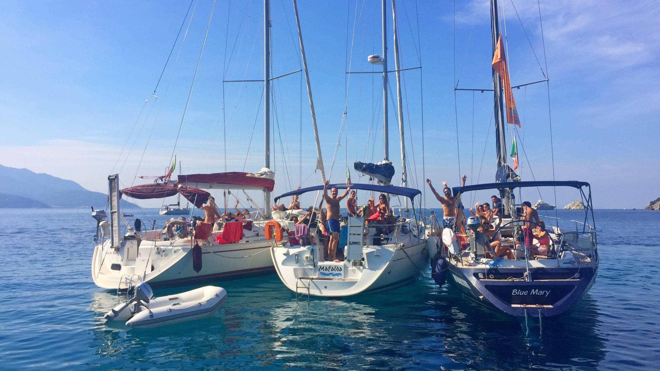 Luglio 2019: flottiglia di mezza estate